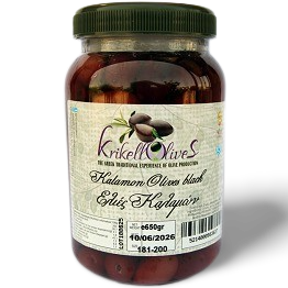 Ελιές Καλαμών 650g – Αυθεντική Ποιότητα σε Εύχρηστη Συσκευασία